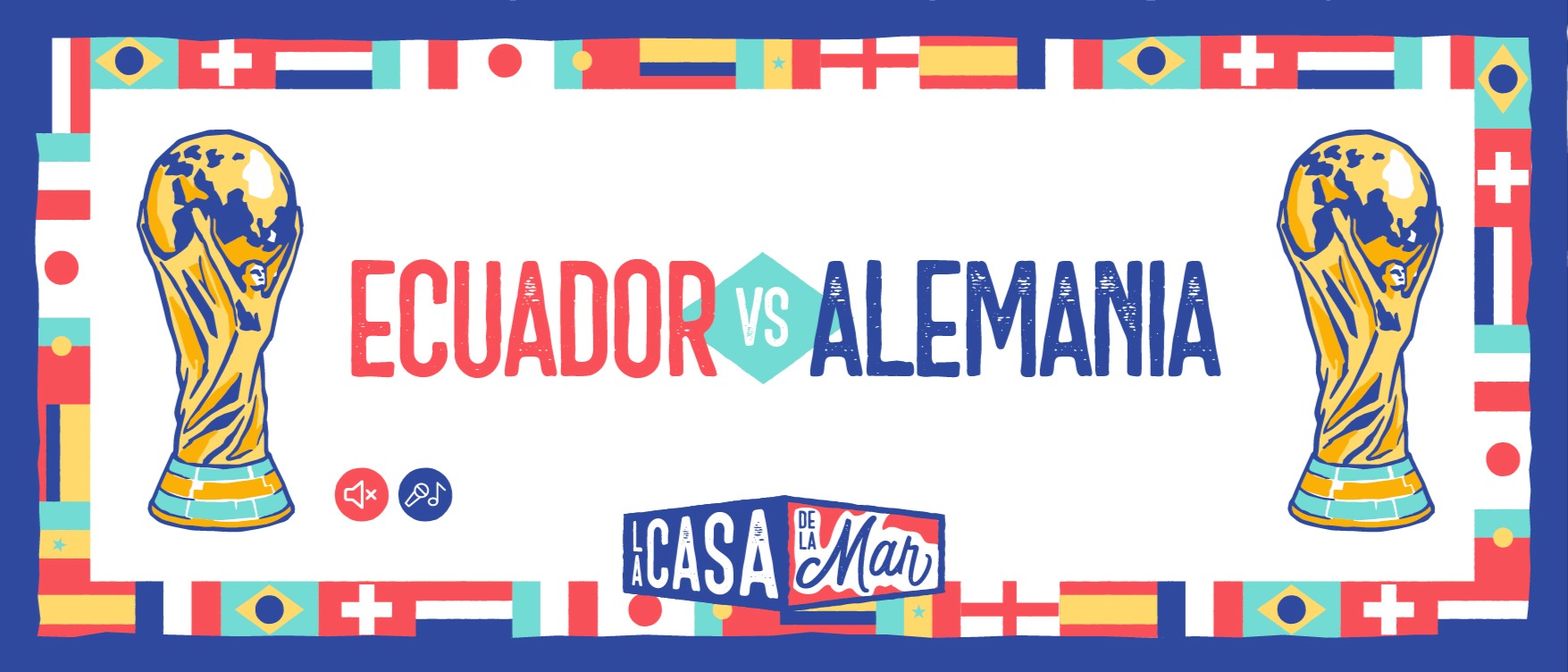 MUNDIAL A LA MAR: ECUADOR - ALEMANIA