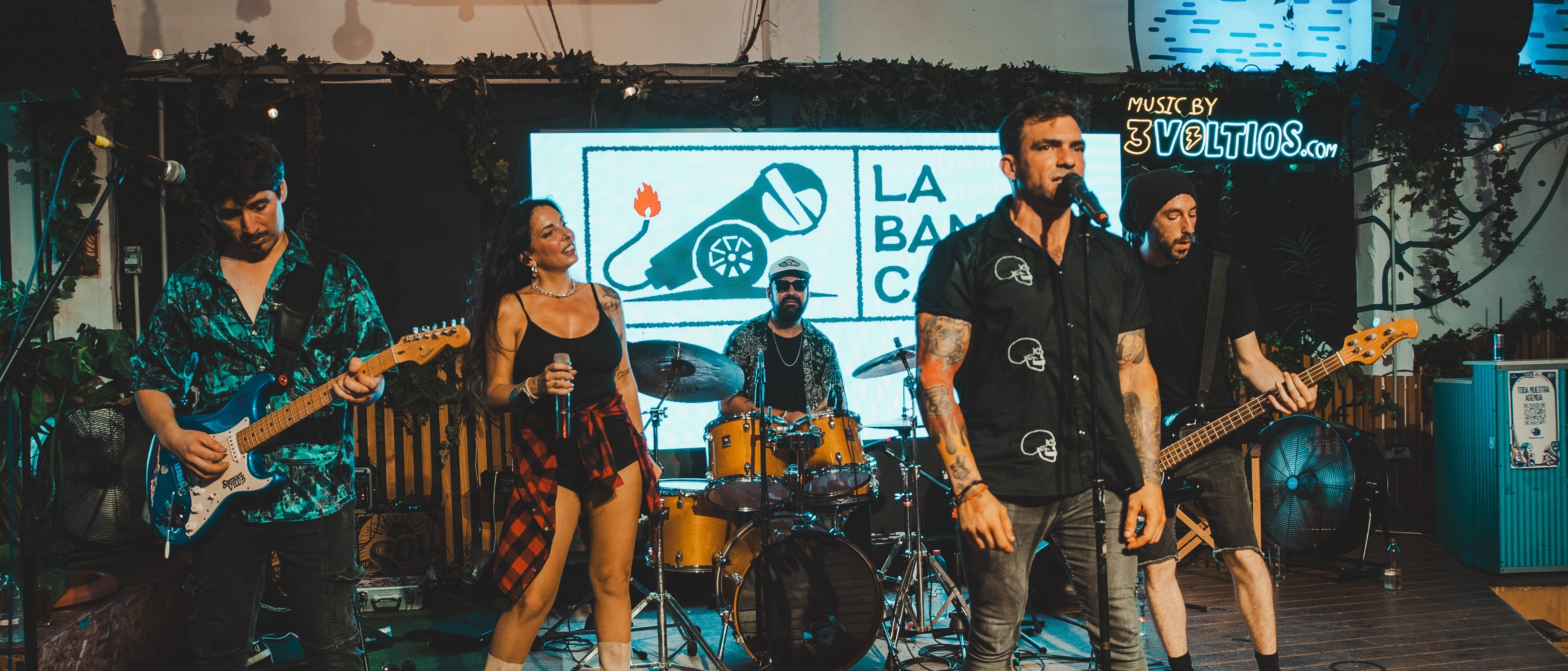 LA BANDA CAÑÓN: VERSIONES DE LOS RODRIGUEZ, EL CANTO DEL LOCO, JUANES SHAKIRA Y MÁS