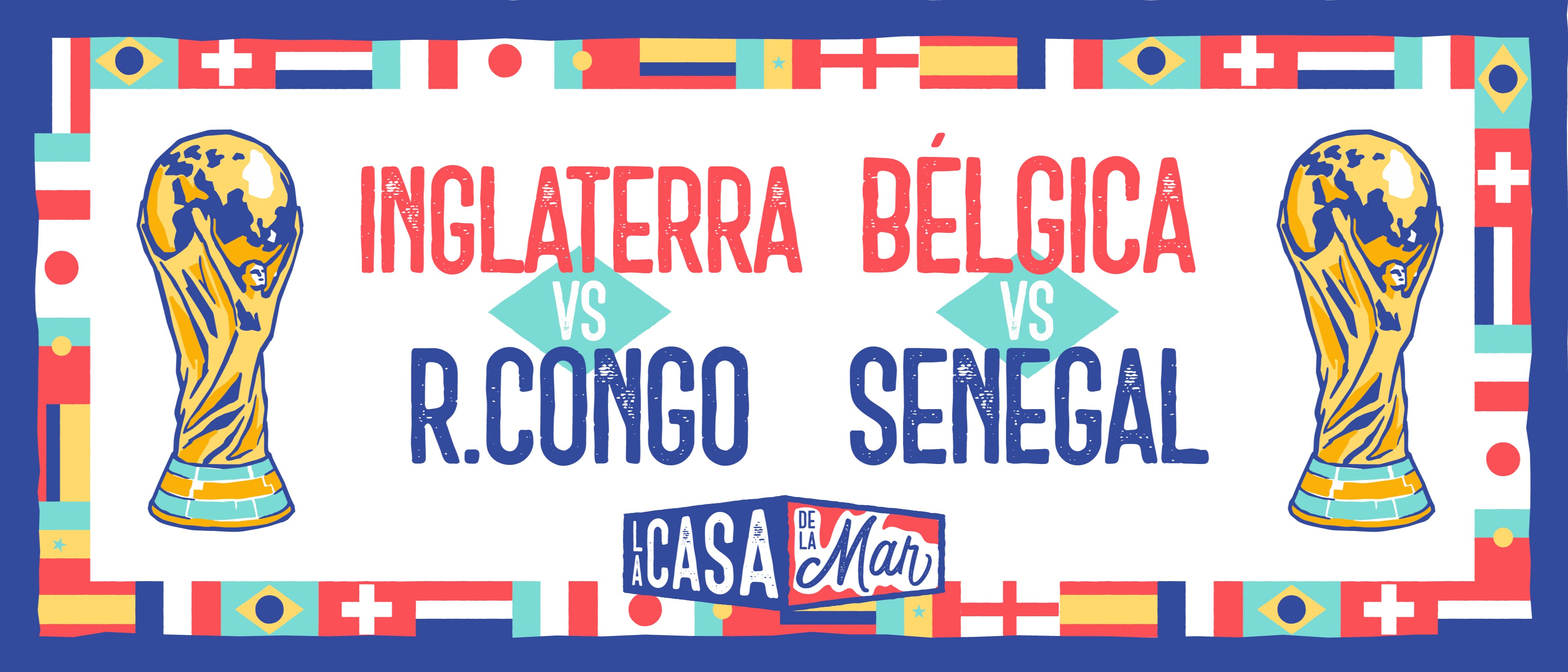 MUNDIAL A LA MAR: BÉLGICA- SENEGAL