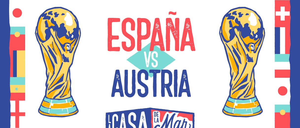MUNDIAL A LA MAR: ESPAÑA-AUSTRIA