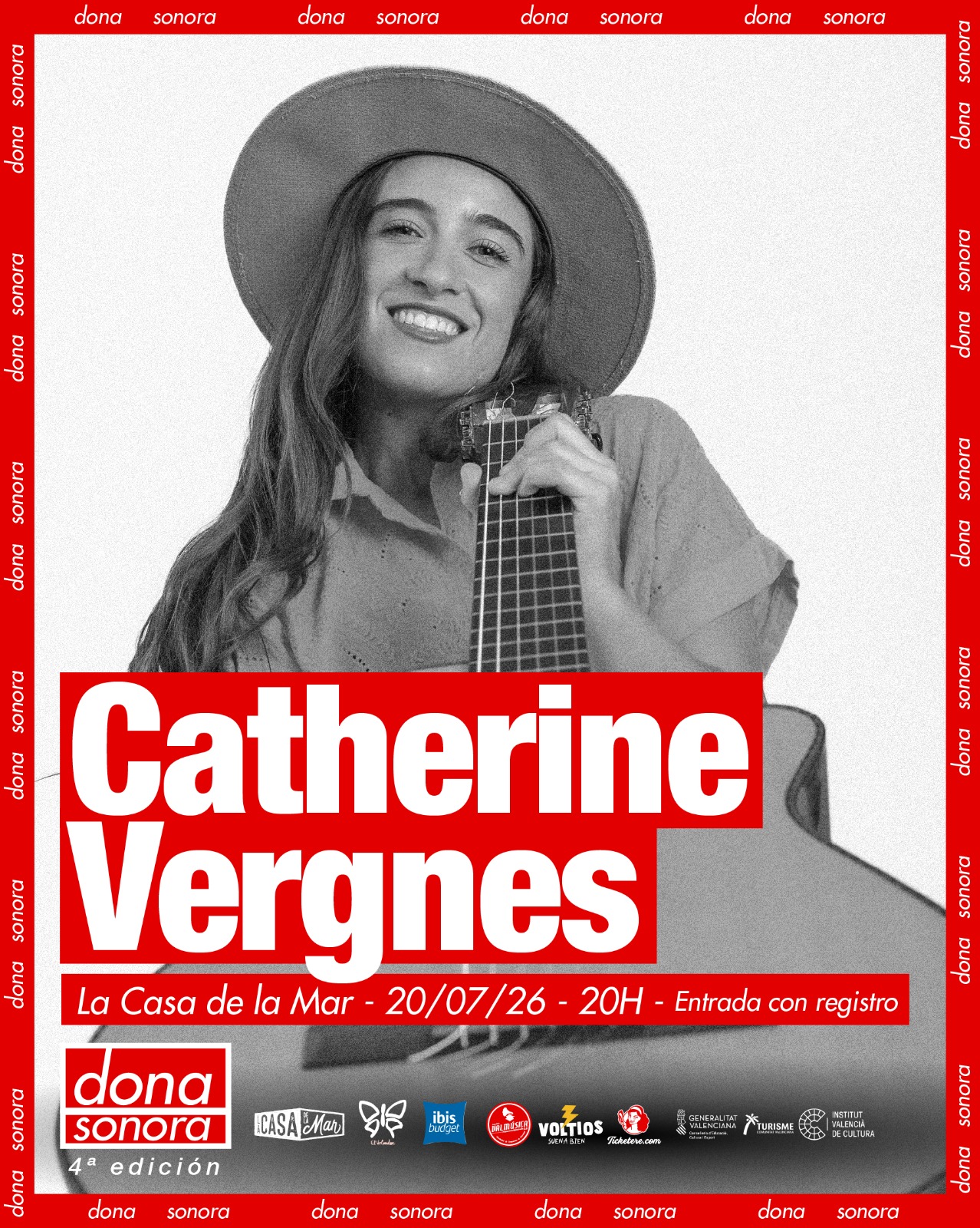 Poster for CATHERINE VERGNES - DONA SONORA