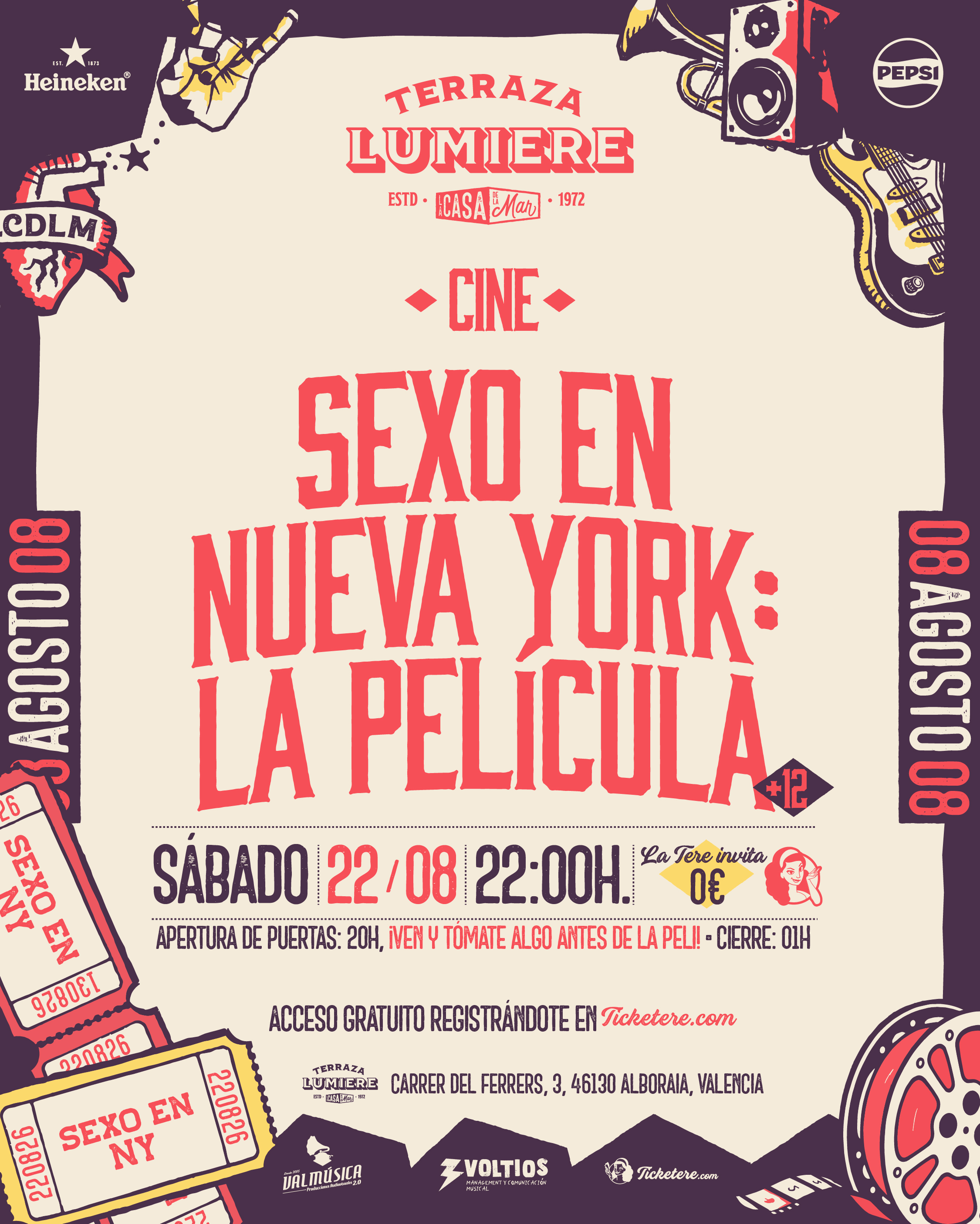 Poster for SEXO EN NUEVA YORK: LA PELÍCULA