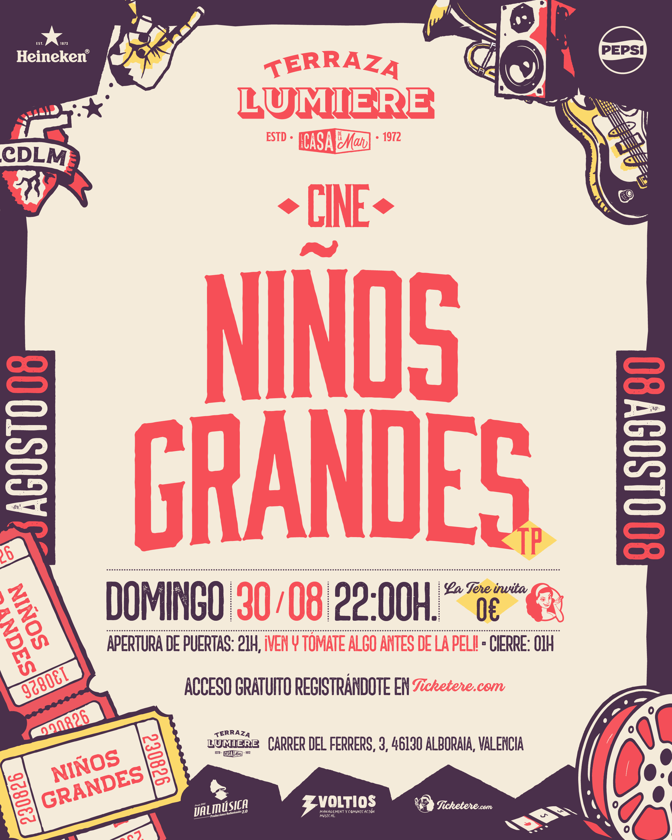 Cartel de NIÑOS GRANDES
