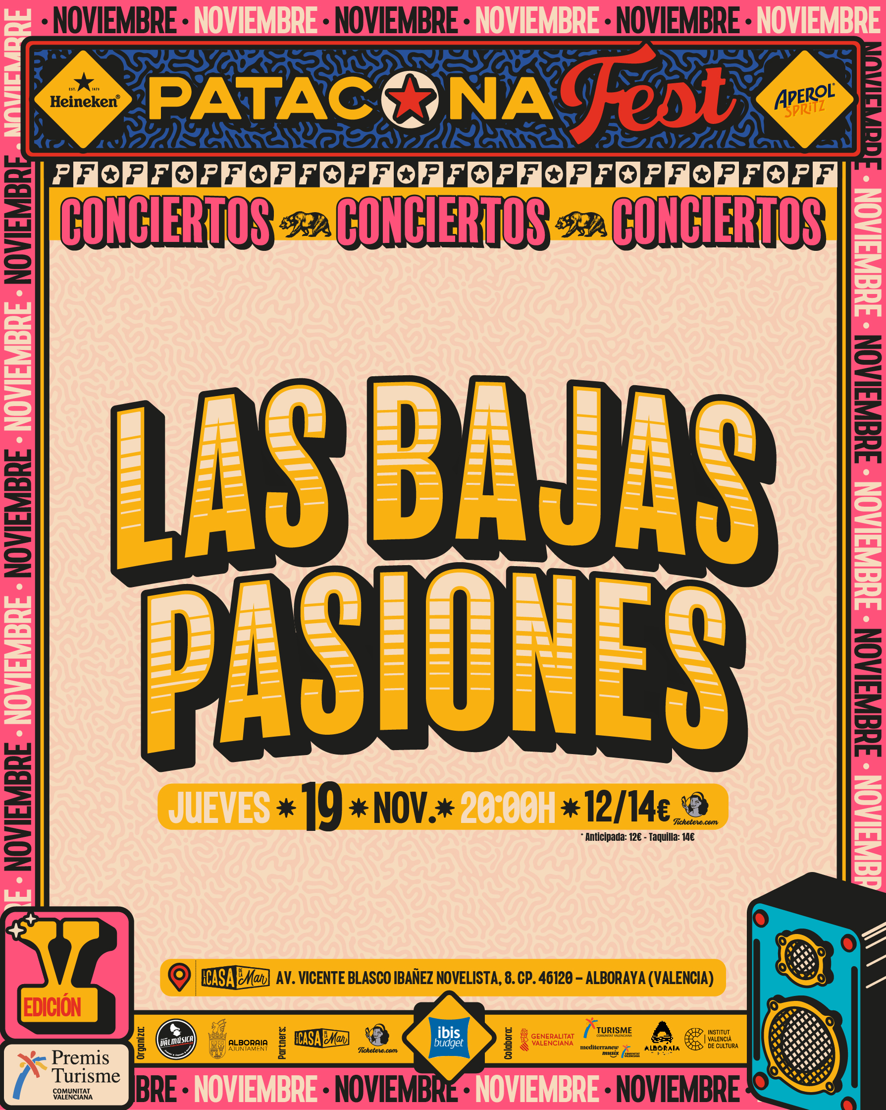 Cartel de LAS BAJAS PASIONES