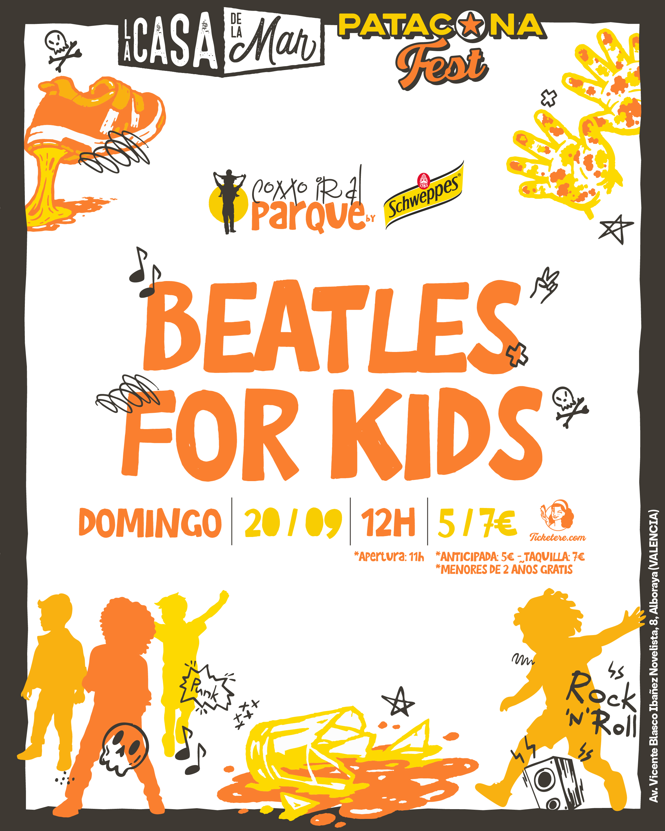 Cartell de COMO IR AL PARQUE: BEATLES FOR KIDS