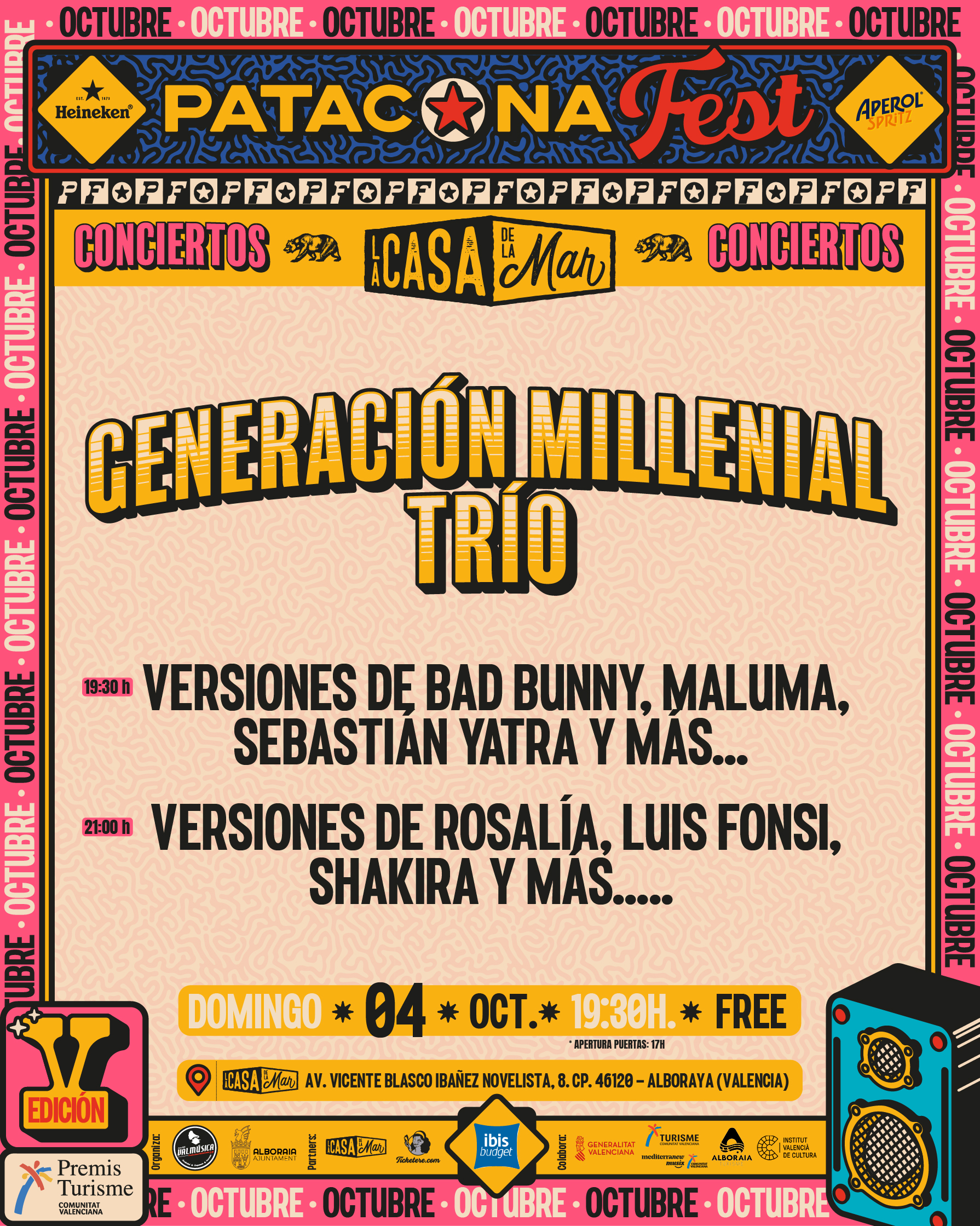 Cartell de GENERACIÓN MILLENIAL