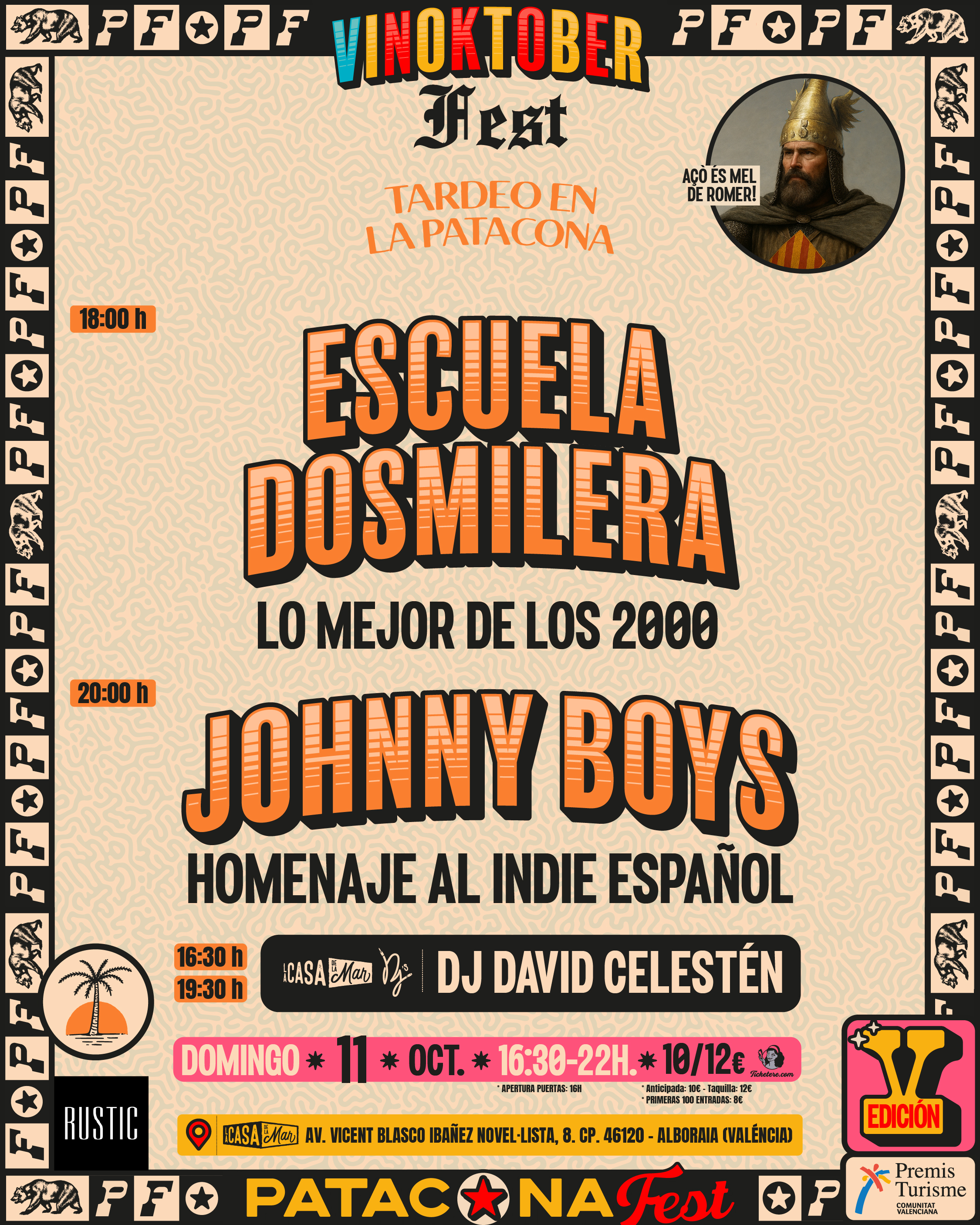 Poster for ESCUELA DOSMILERA + JOHNNY BOYS