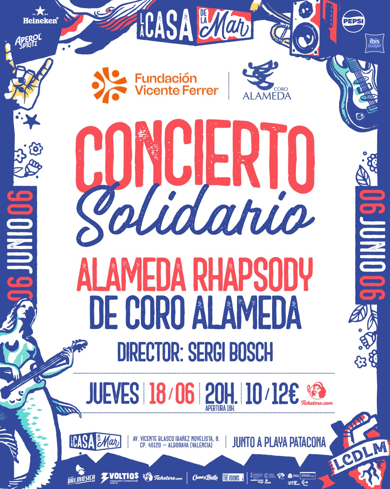 Poster for EVENTO SOLIDARIO FUNDACIÓN VICENTE FERRER: CORO ALAMEDA