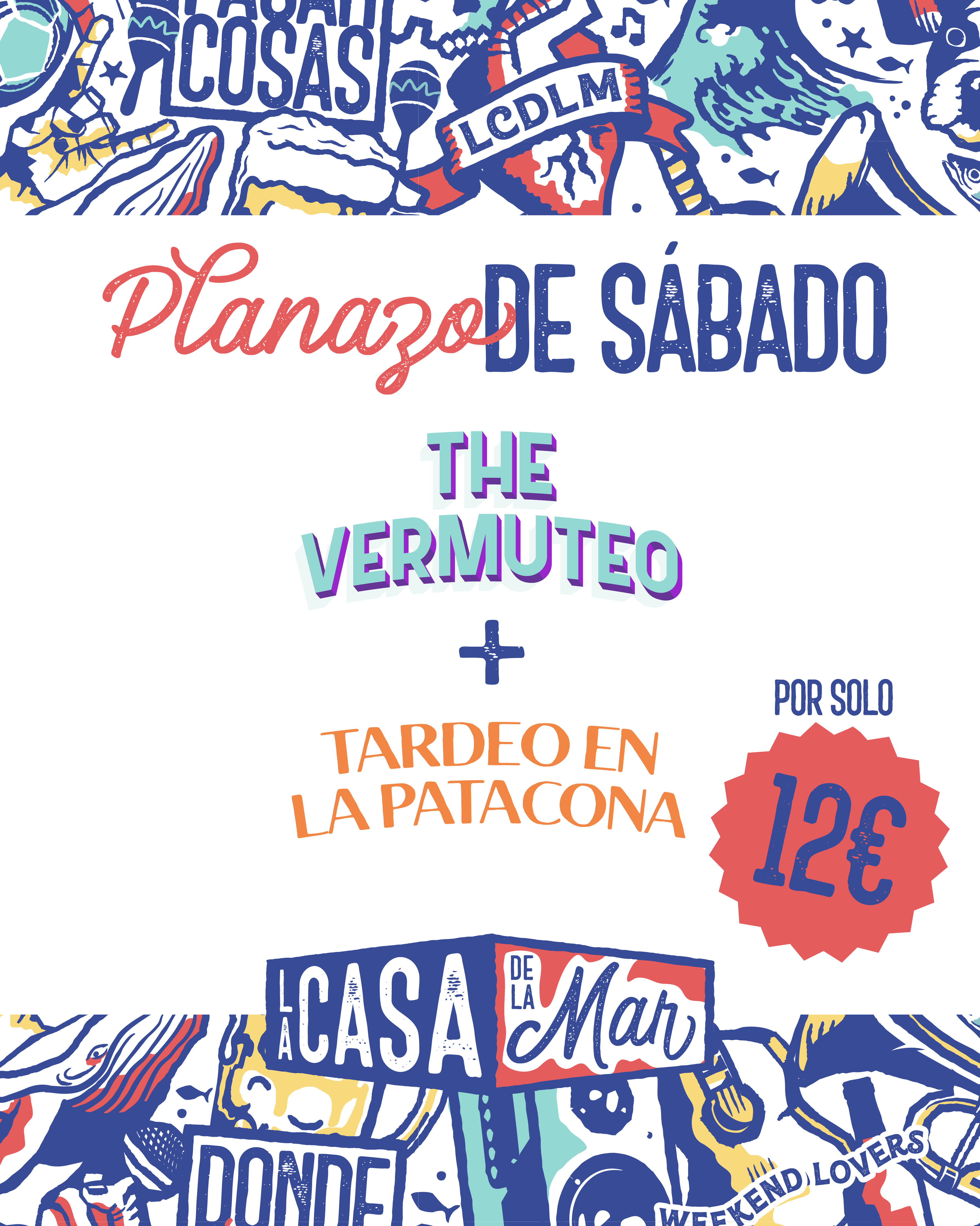 Cartel de PACK THE VERMUTEO + TARDEO 
