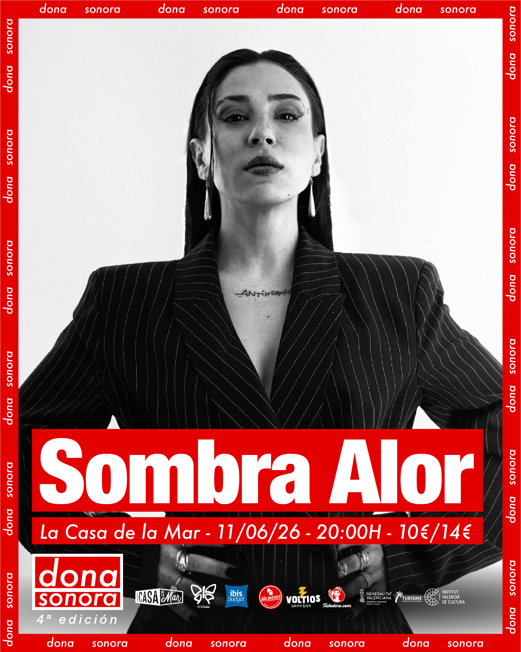 Cartel de SOMBRA ALOR - DONA SONORA