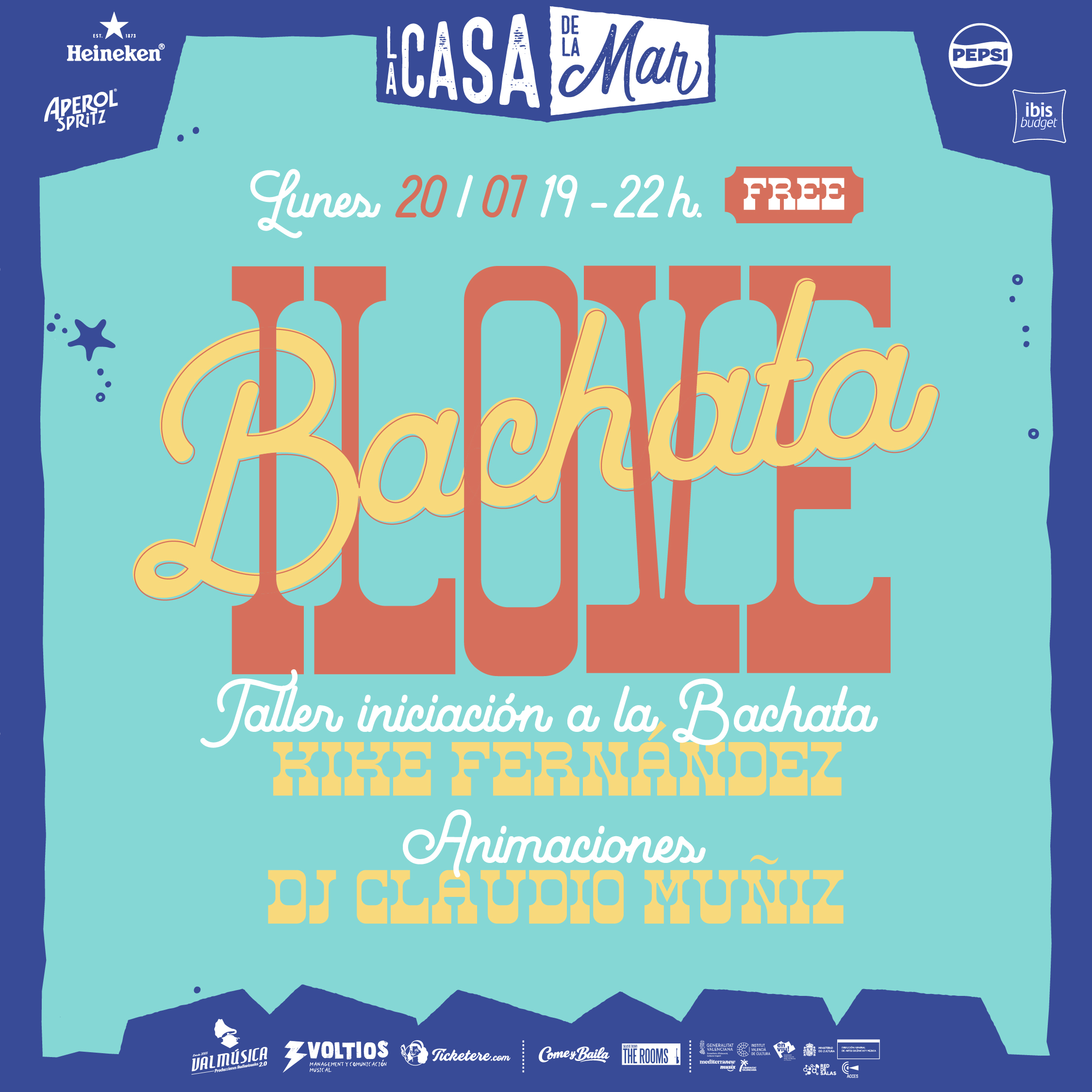 Cartell de I LOVE BACHATA
