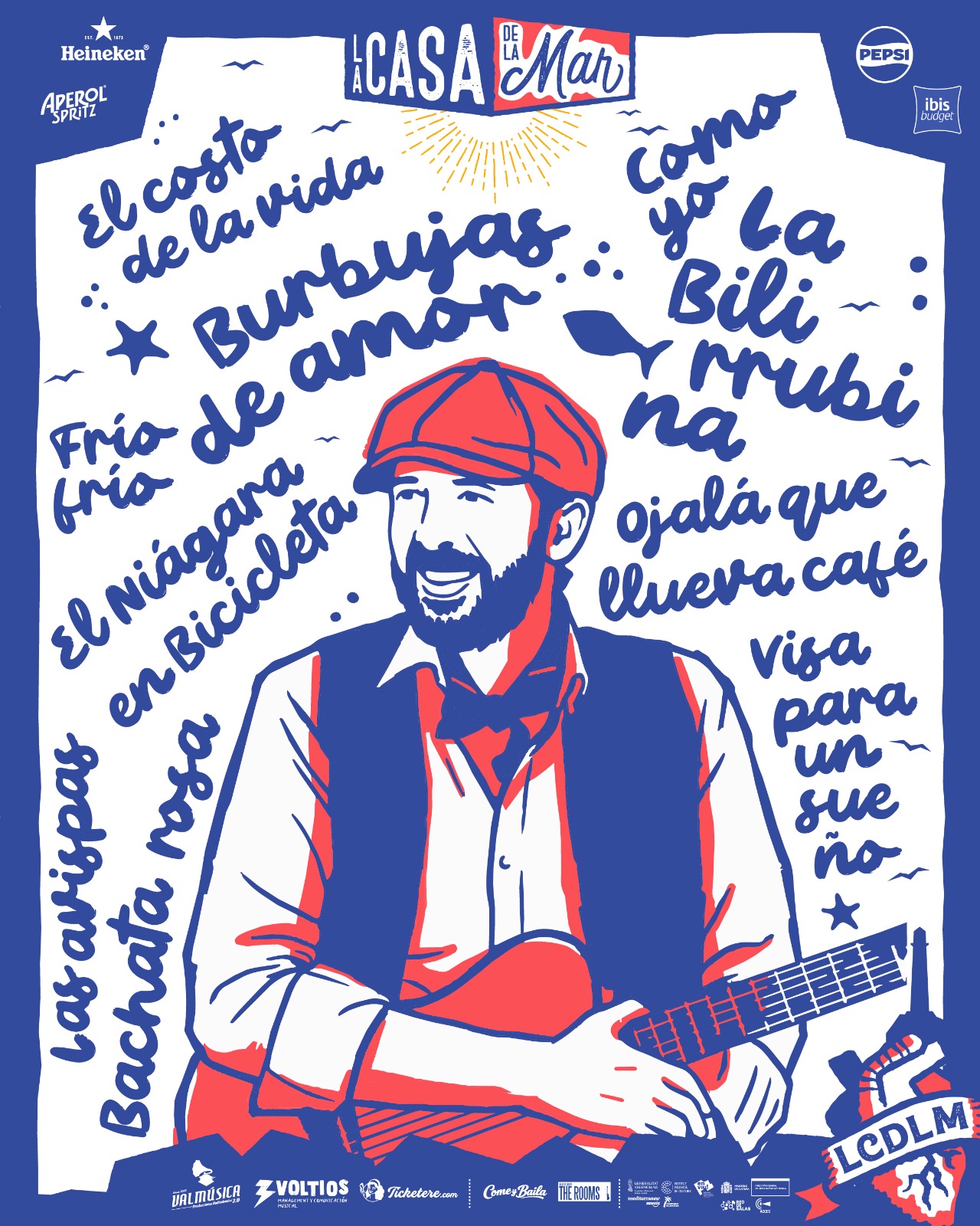 Cartell de TRIBUTO A JUAN LUIS GUERRA