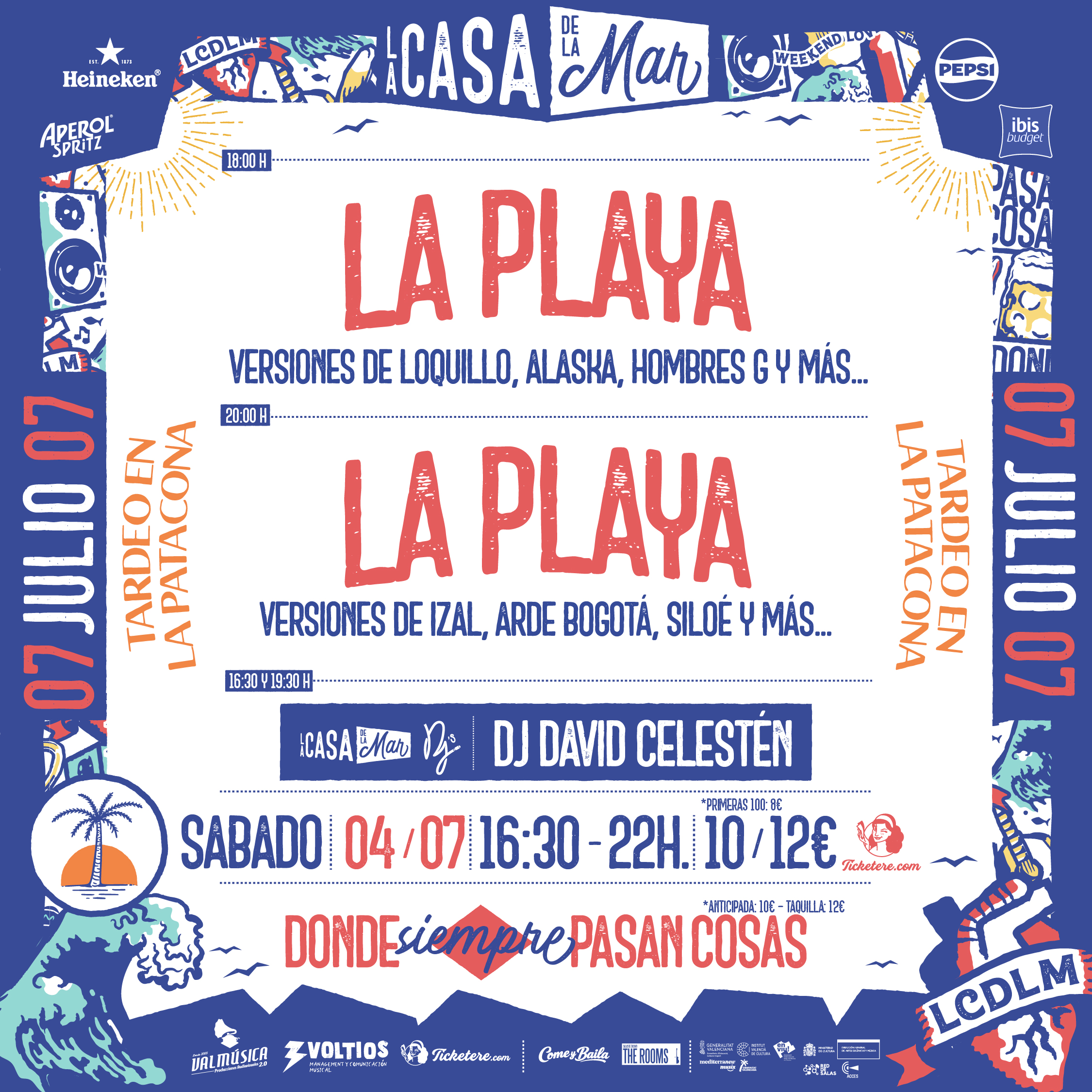 Cartel de LA PLAYA