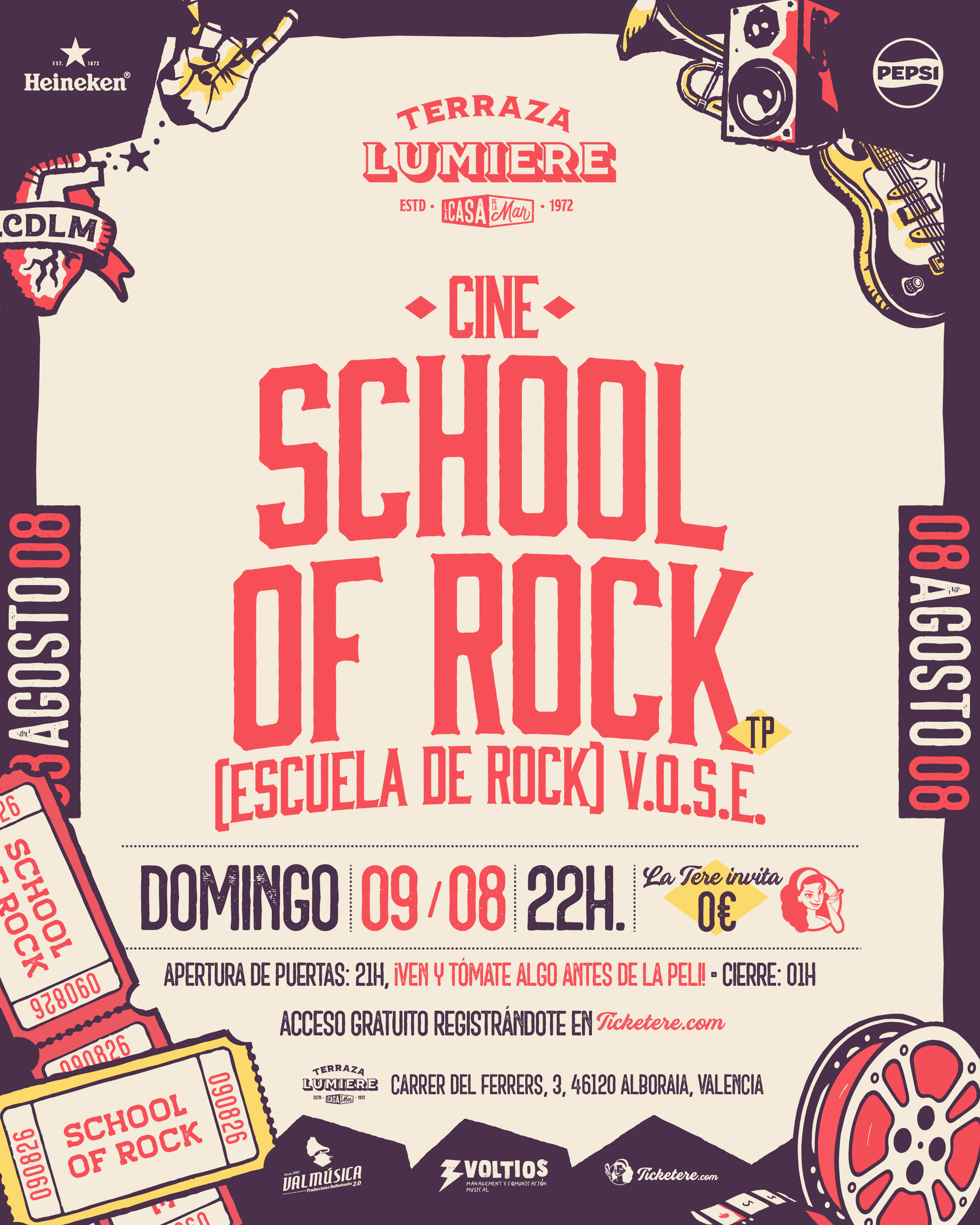 Poster for SCHOOL OF ROCK en V.O.S.E