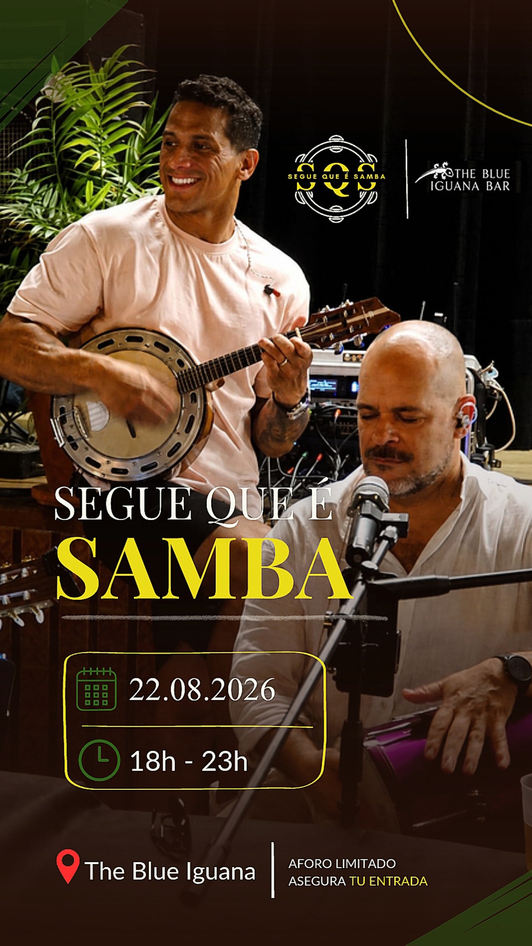 Cartel de SEGUE QUE É SAMBA