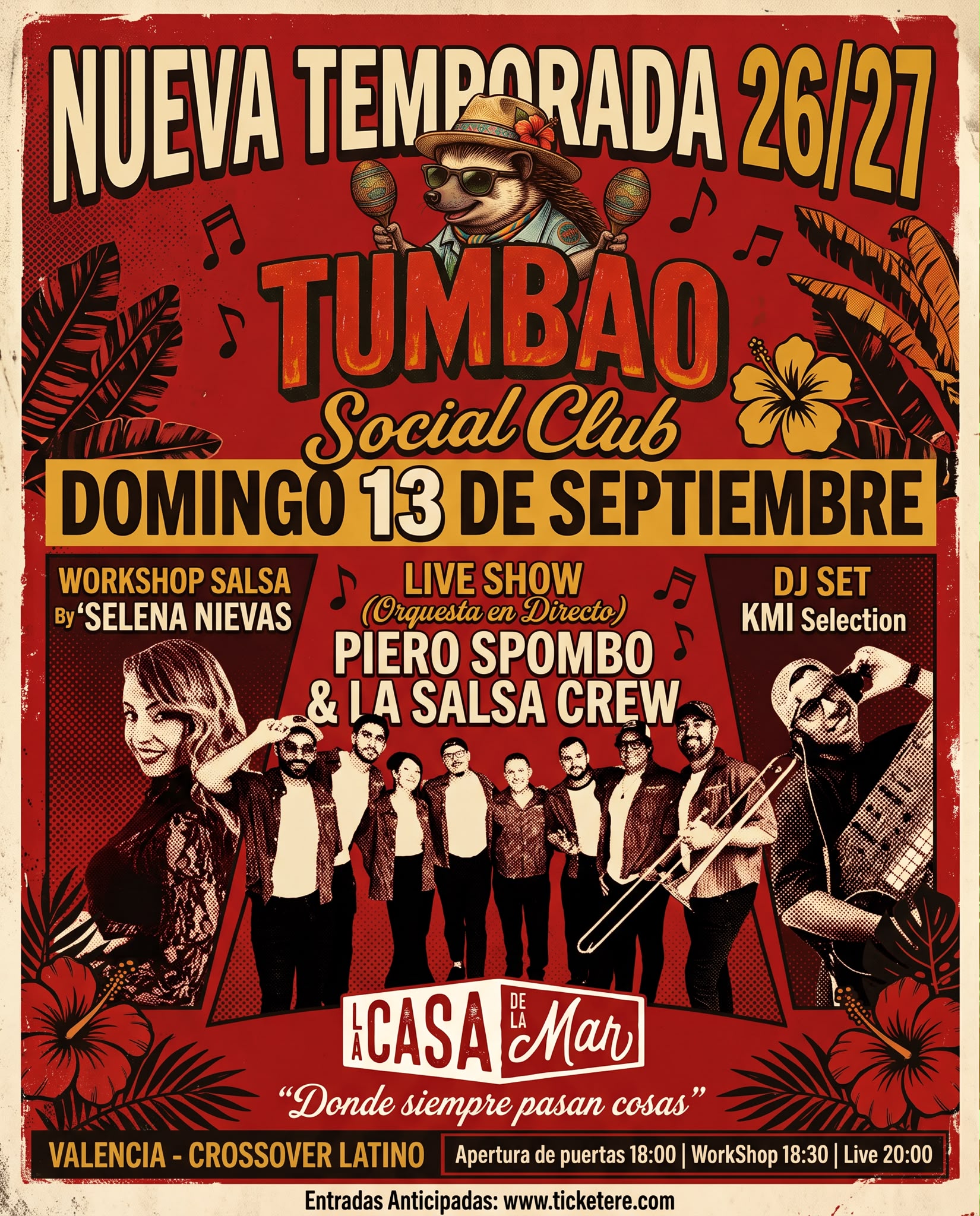 Poster for EL TUMBAO SOCIAL CLUB: SALSA, BACHATA Y ALGO MÁS...