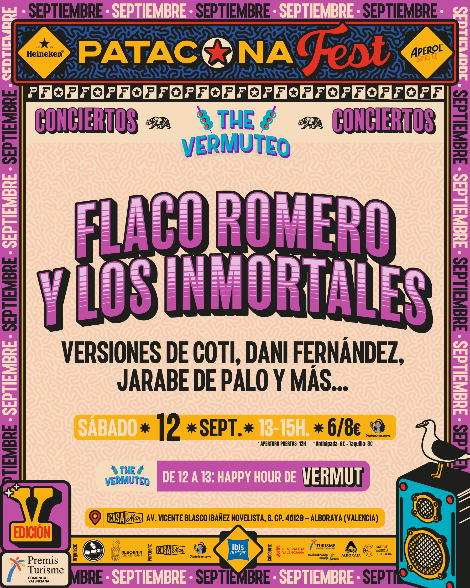 Poster for EL FLACO ROMERO Y LOS INMORTALES