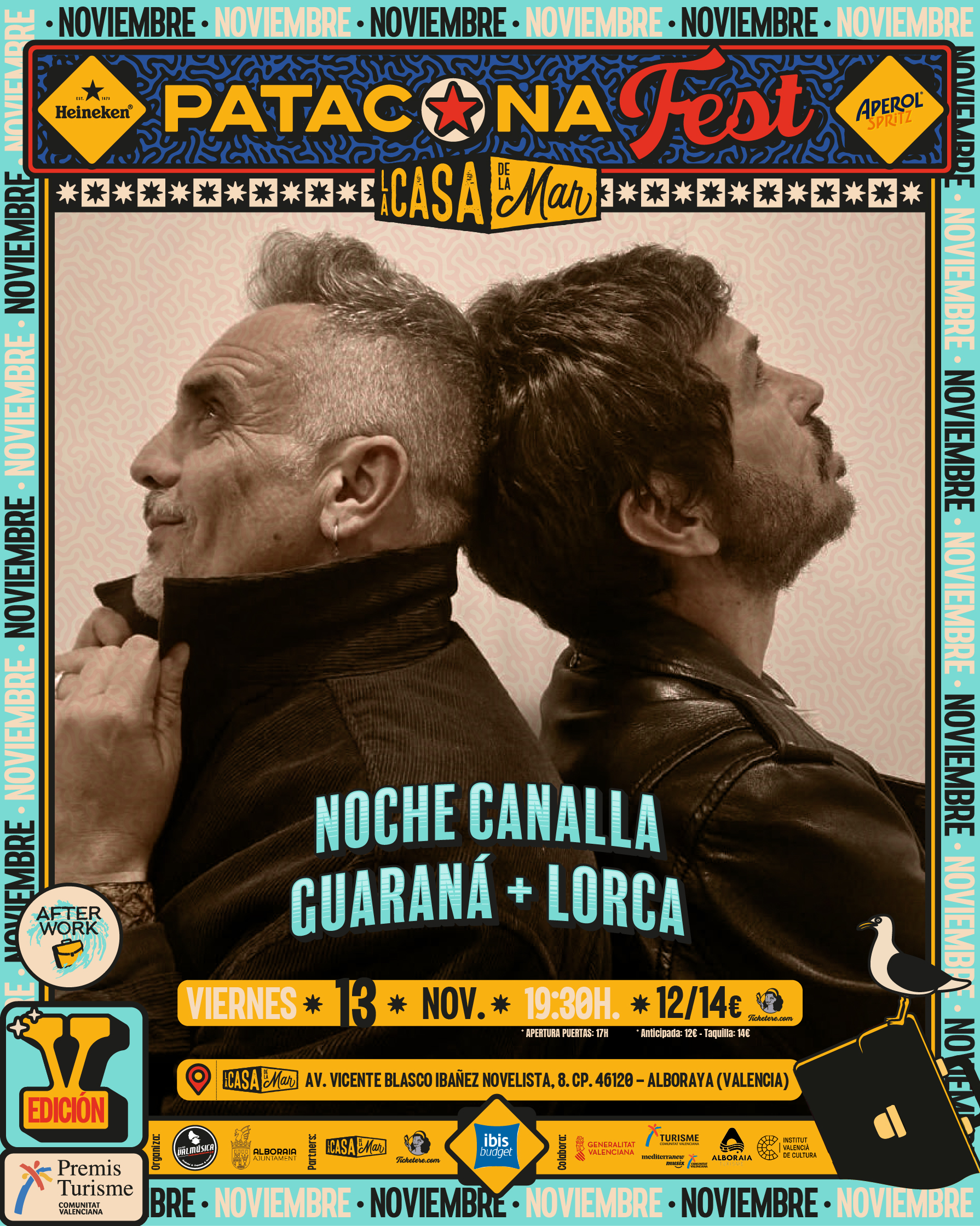 Poster for  NOCHE CANALLA: GUARANÁ + LORCA