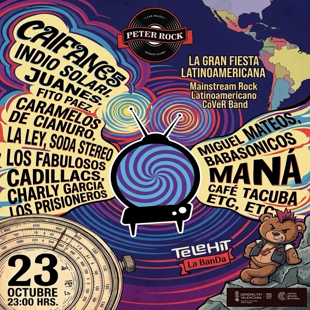 Cartel de TELEHIT: LA GRAN FIESTA LATINOAMERICANA