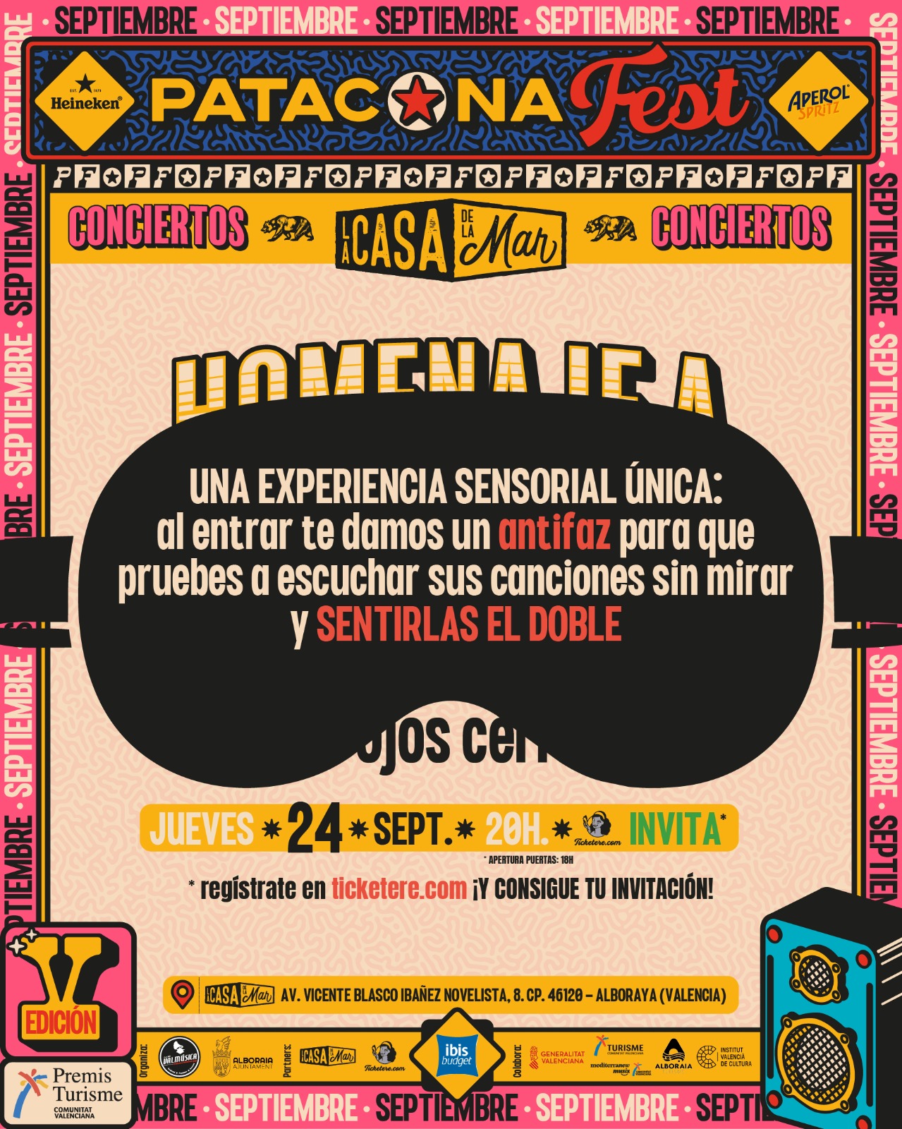 Cartell de HOMENAJE A MANOLO GARCÍA