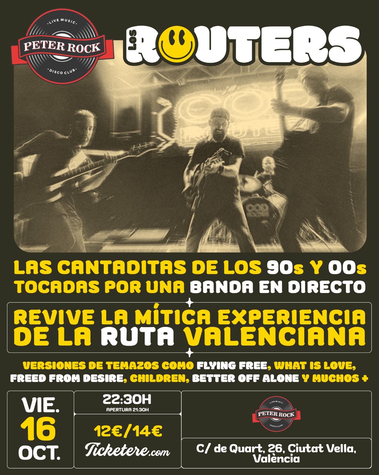 Cartell de COD ROUTERS: CANTADITAS REMEMBER
