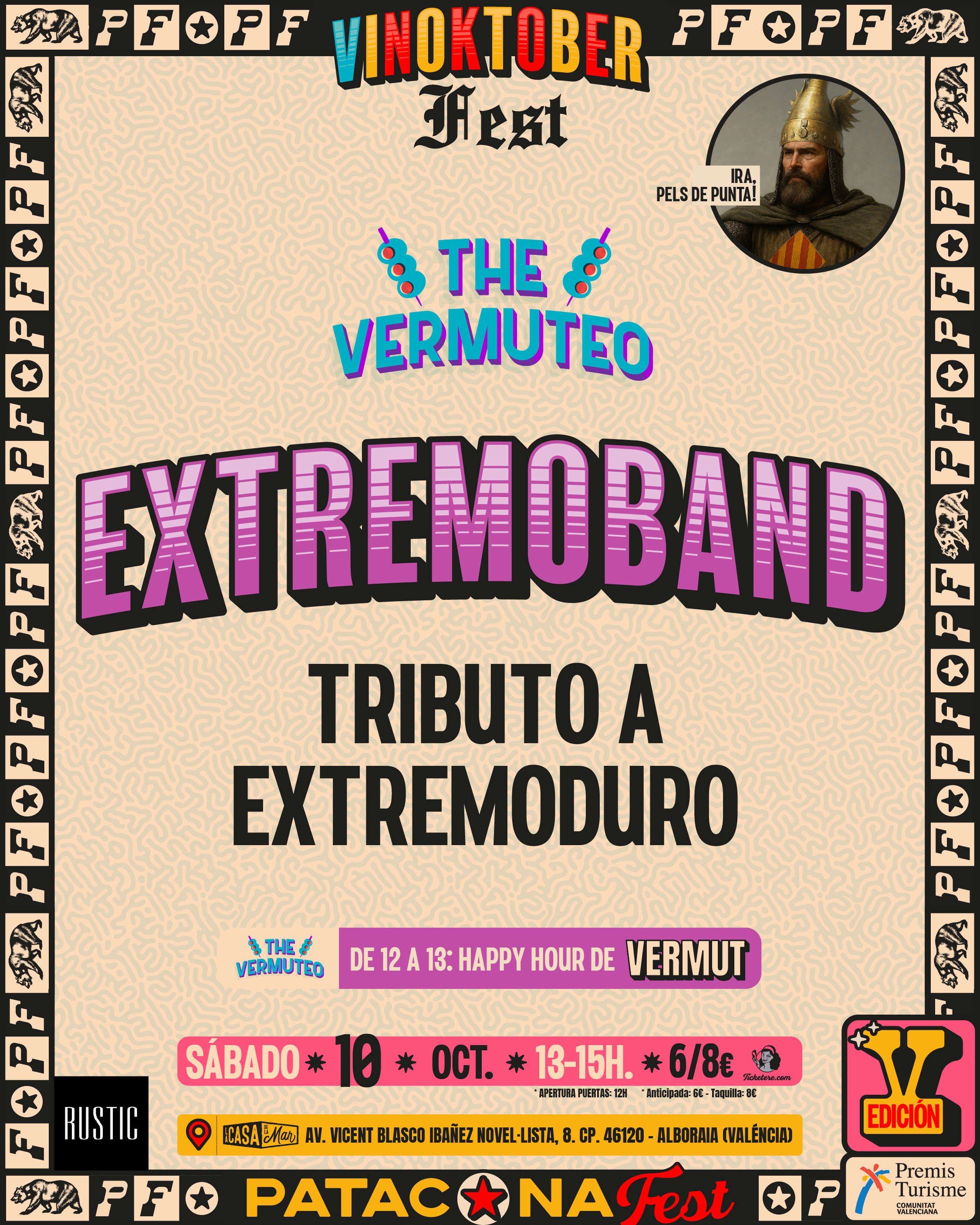 Poster for EXTREMOBAND: TRIBUTO A EXTREMODURO