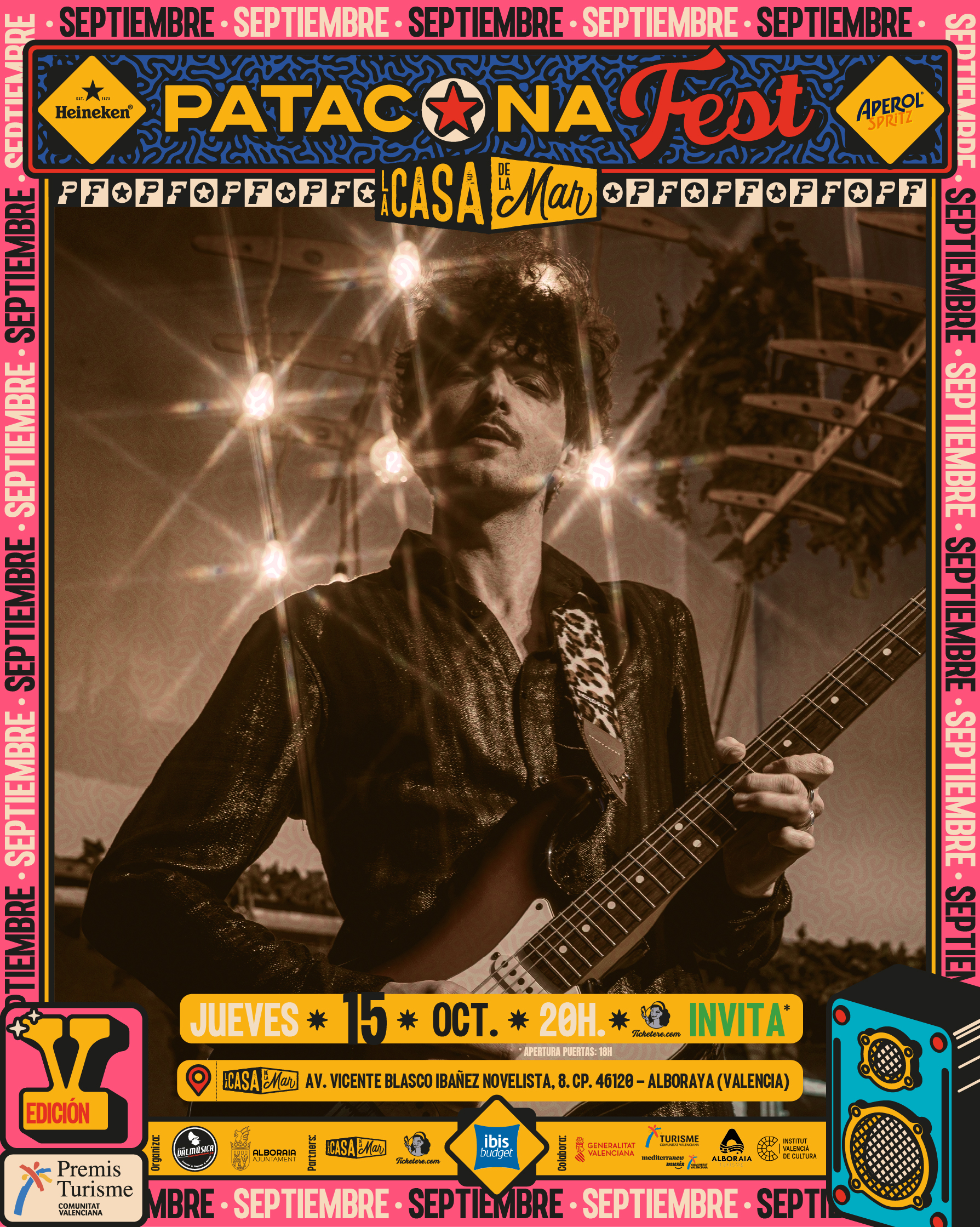 Cartel de HOMENAJE A JARABE DE PALO
