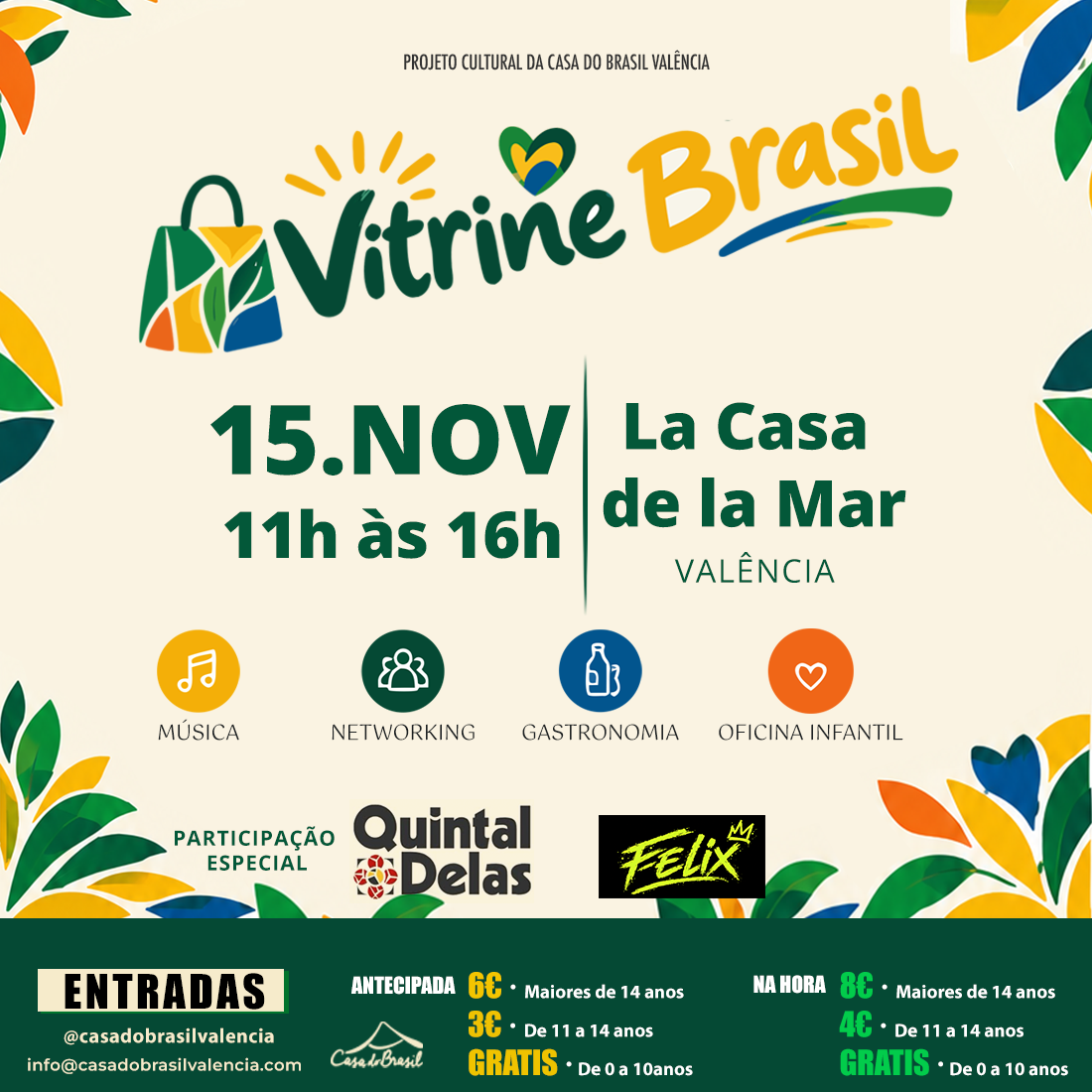Poster for VITRINA BRASIL: CONECTANDO TALENTOS